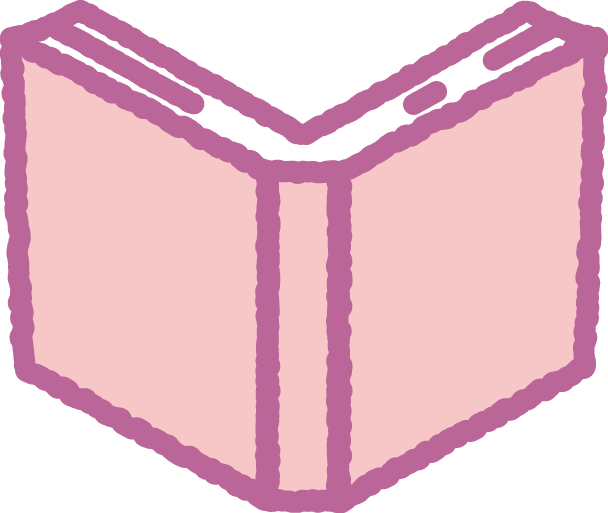 ピンク色の本